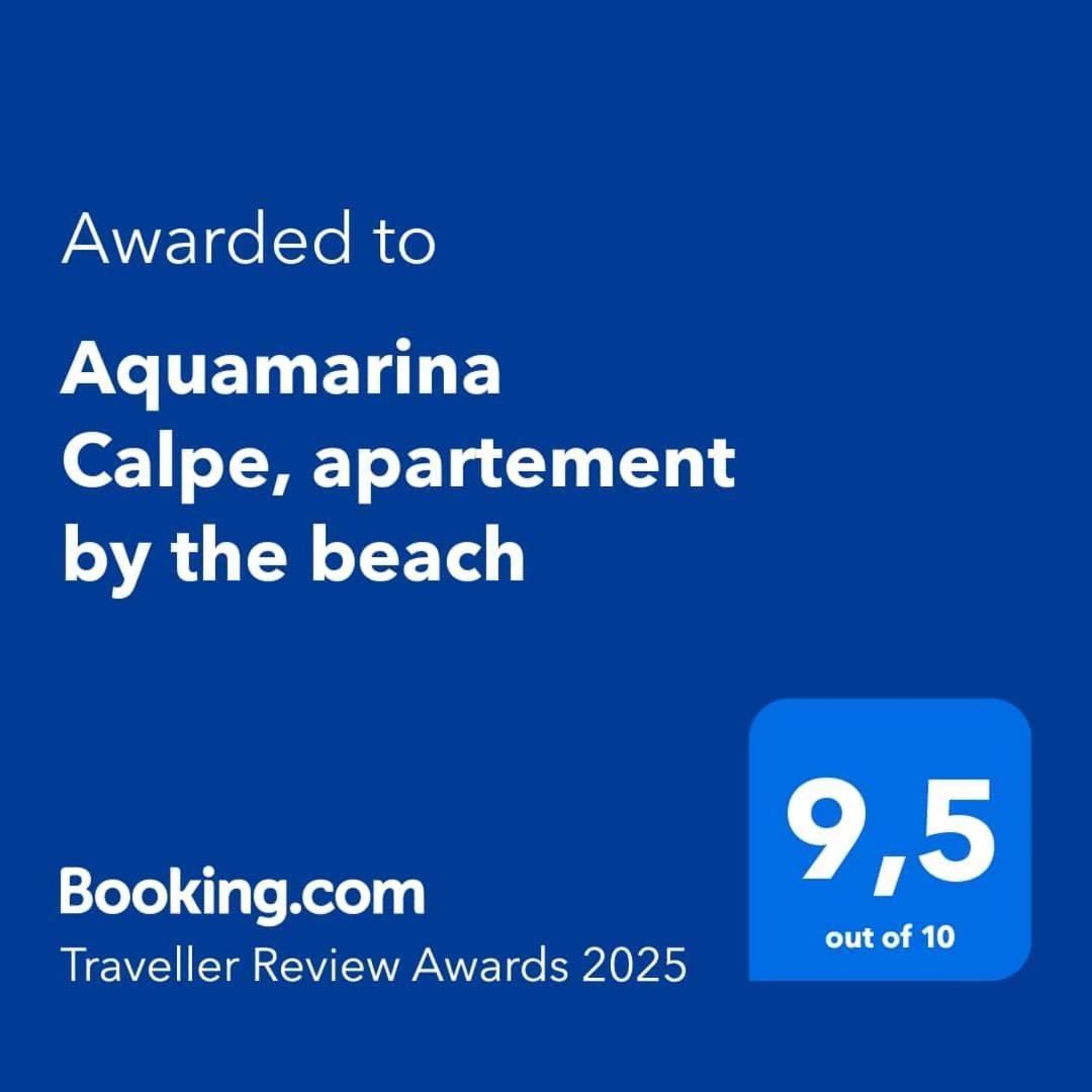 Aquamarina I Calpe, Apartement By The Beach ภายนอก รูปภาพ